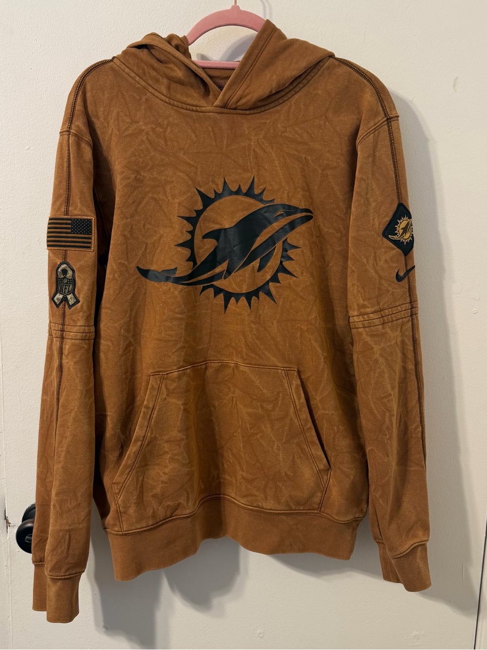 Nike Miami Dolphins Salute to Service Hoodie Size XL